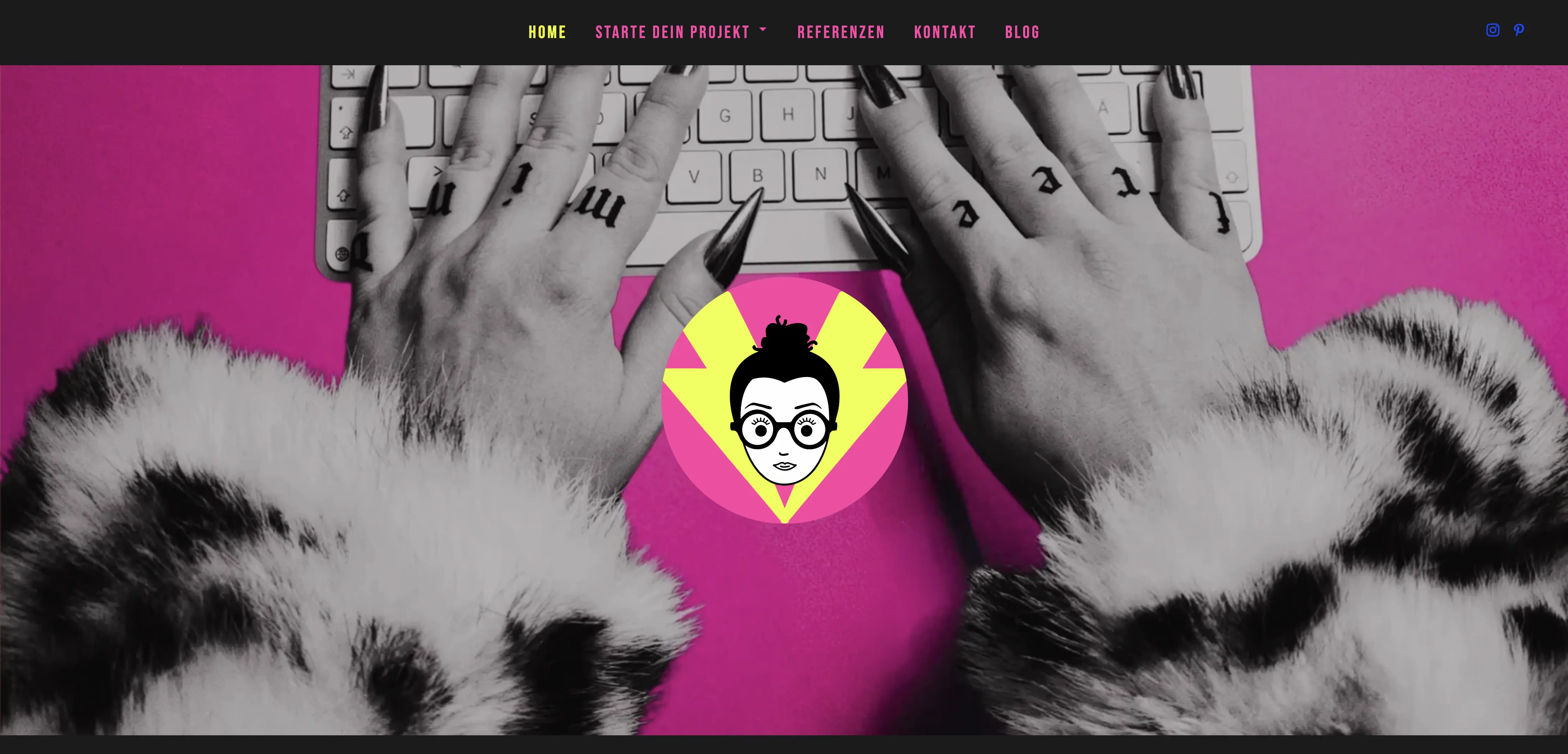 Neonlicht Media überarbeitet auch bestehende Webseiten und setzt aktuelle Designtrends um.